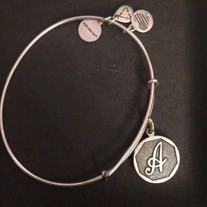 Alex and Ani Initial “A” bracelet